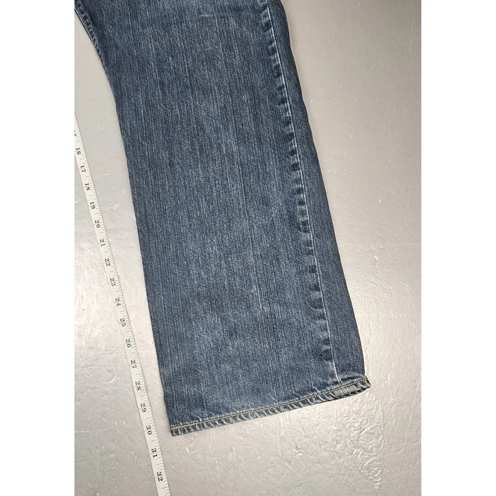 Levis 501‎ Jeans Mens 42x32 Button Fly Medium Wash Y2k Blue Casual Denim